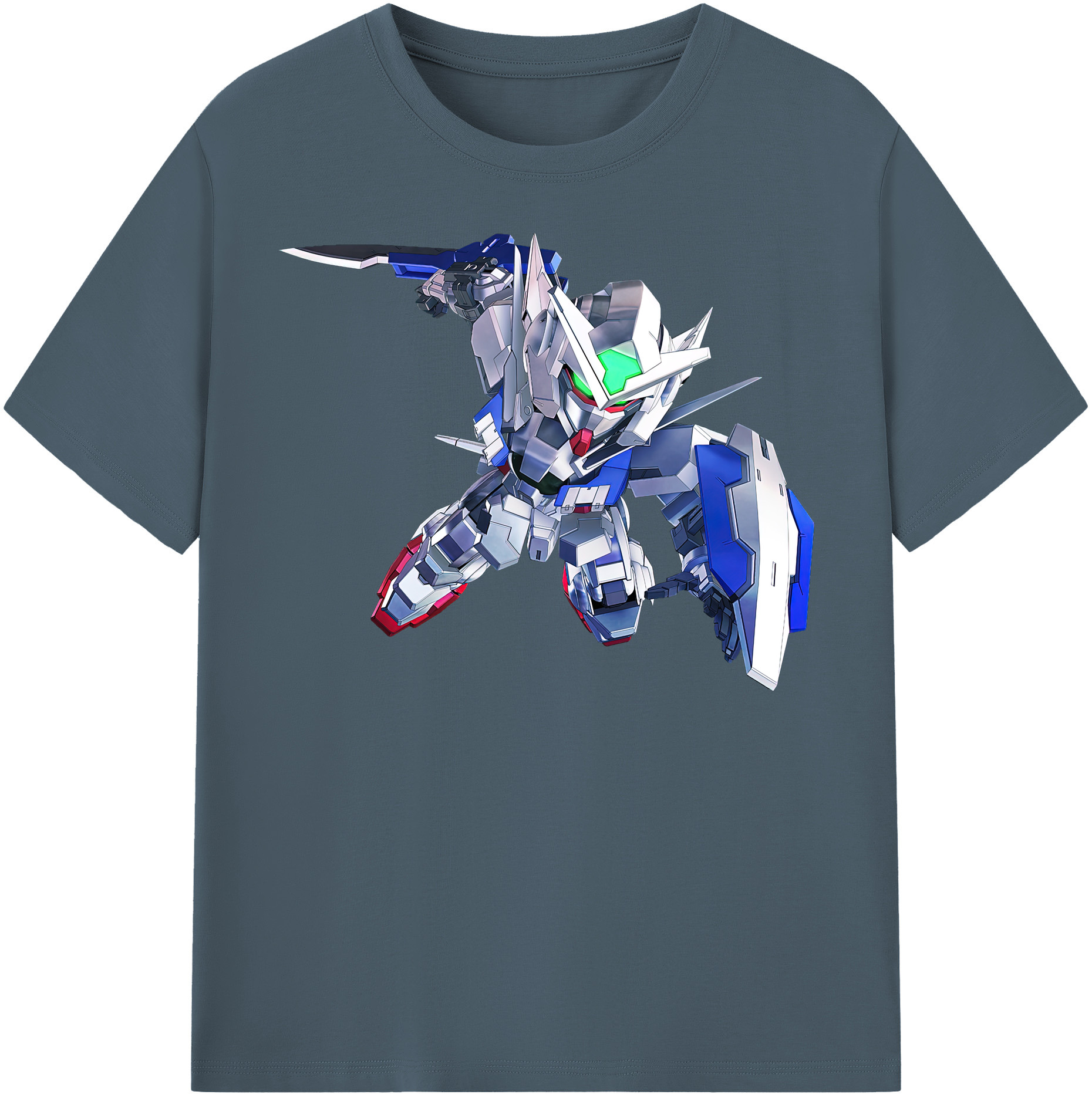 （画像用） 機動戦士ガンダム Mobile Suit Gundam 綿100％半袖Tシャツ（フロントプリント）